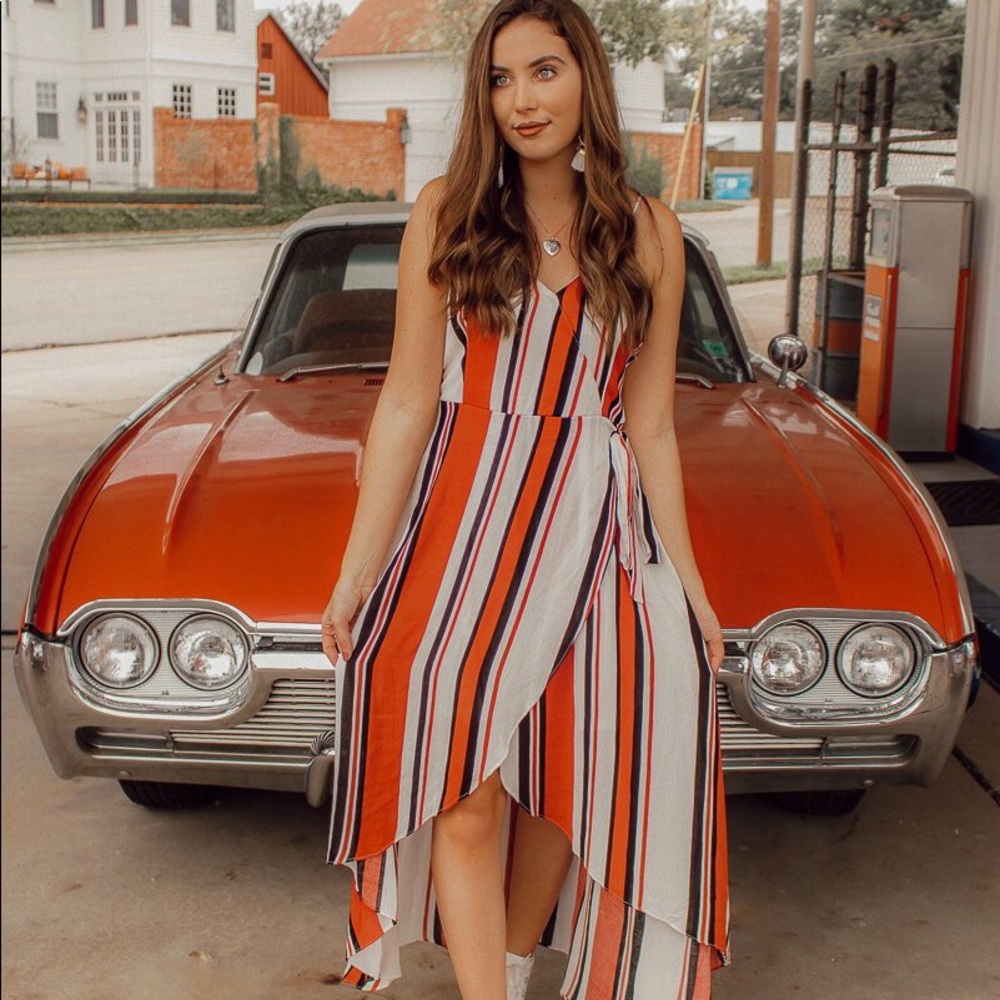 Just In ❤️ Striped Maxi Dress